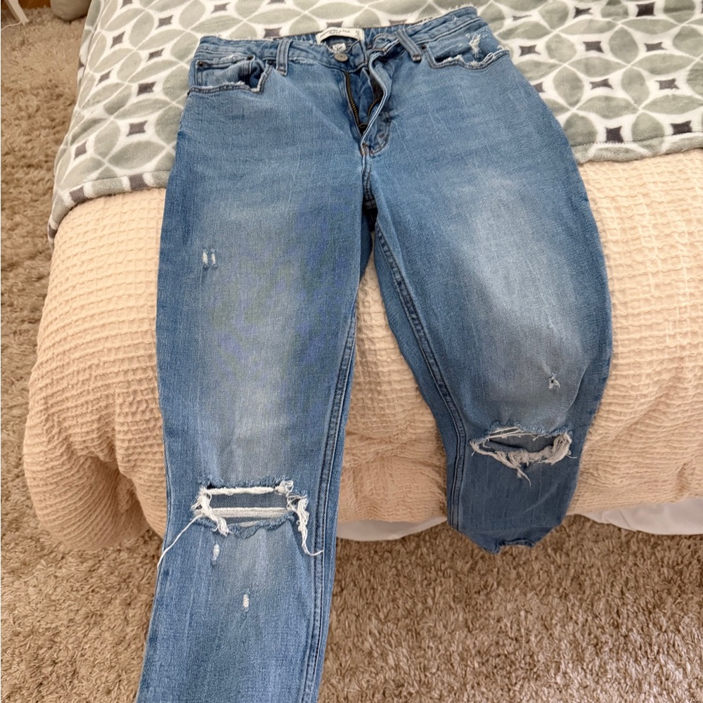 Abercrombie curve love jeans